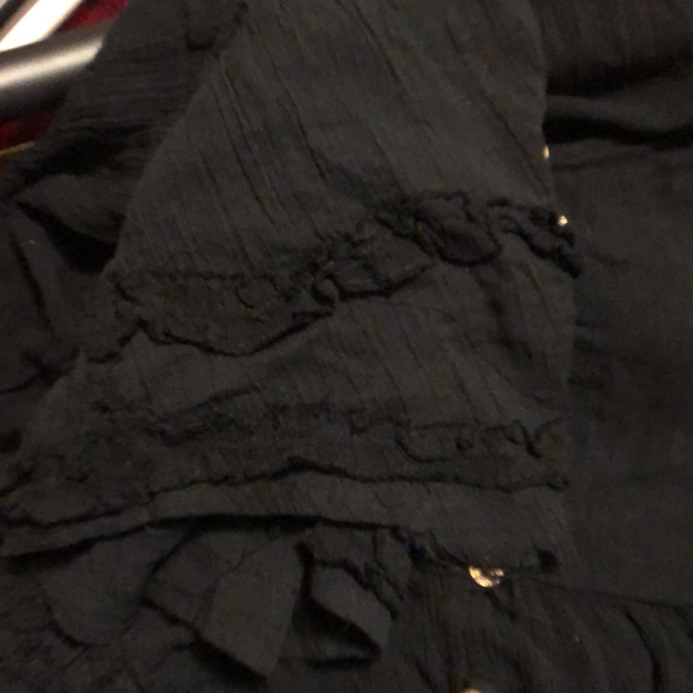 Free People Orianna Ruffles Billowy Button Up Flo… - image 6